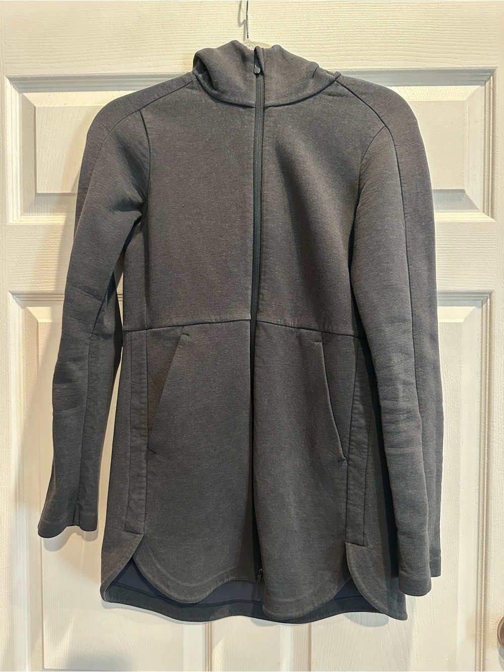 lululemon athletica scuba Charcoal Dark Blue Full-Zip Hoodie